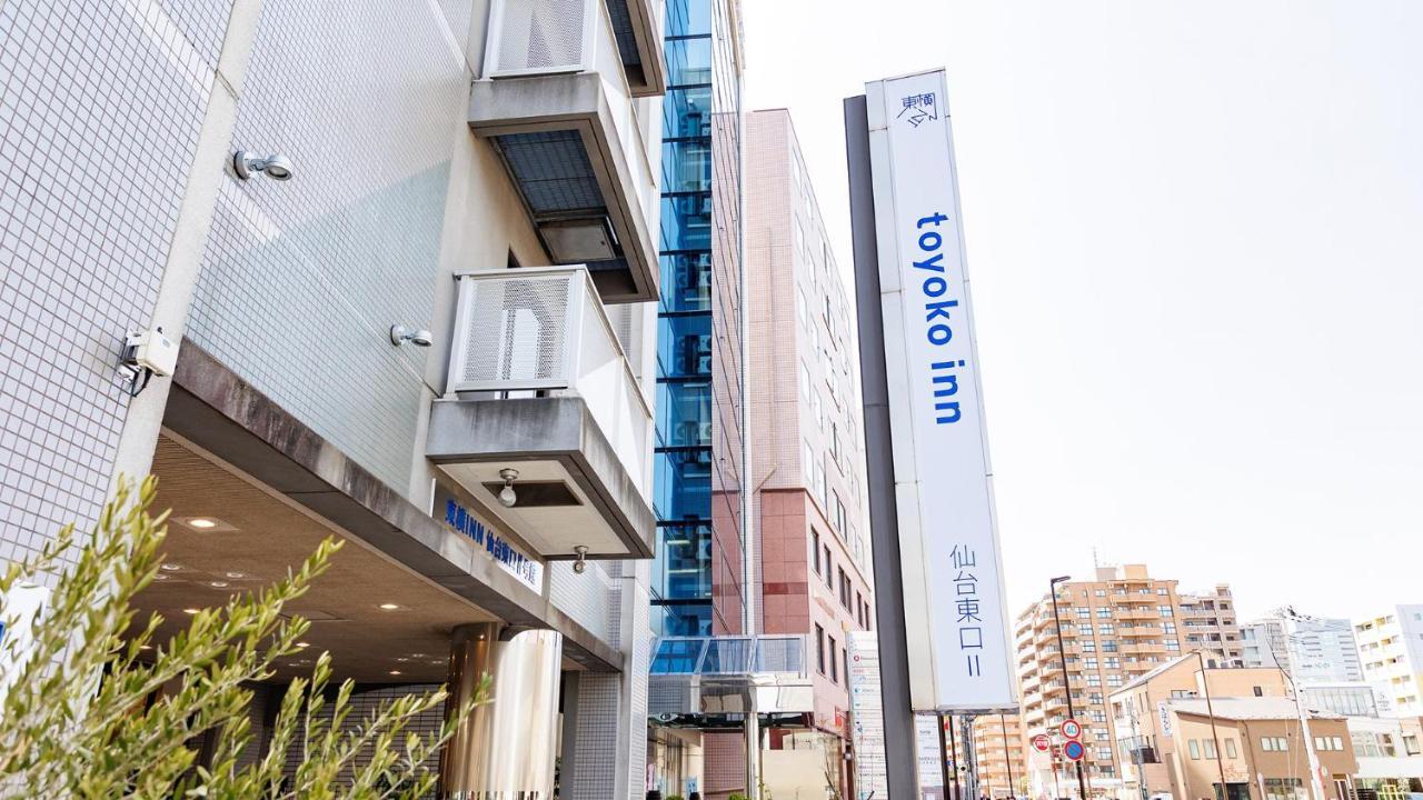 Toyoko Inn Sendai Higashi-Guchi No 2 Buitenkant foto